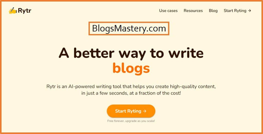 rytr.me review best ai copywriting software