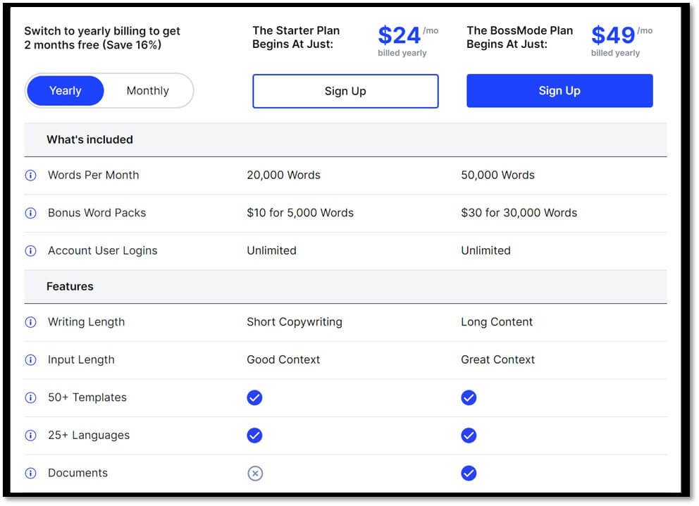 jarvis ai pricing